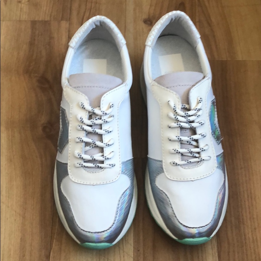COPY - Dolce Vita white and silver Yasmen sneakers